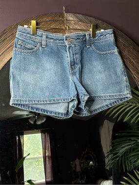 Classic Light Blue Denim Women's Shorts